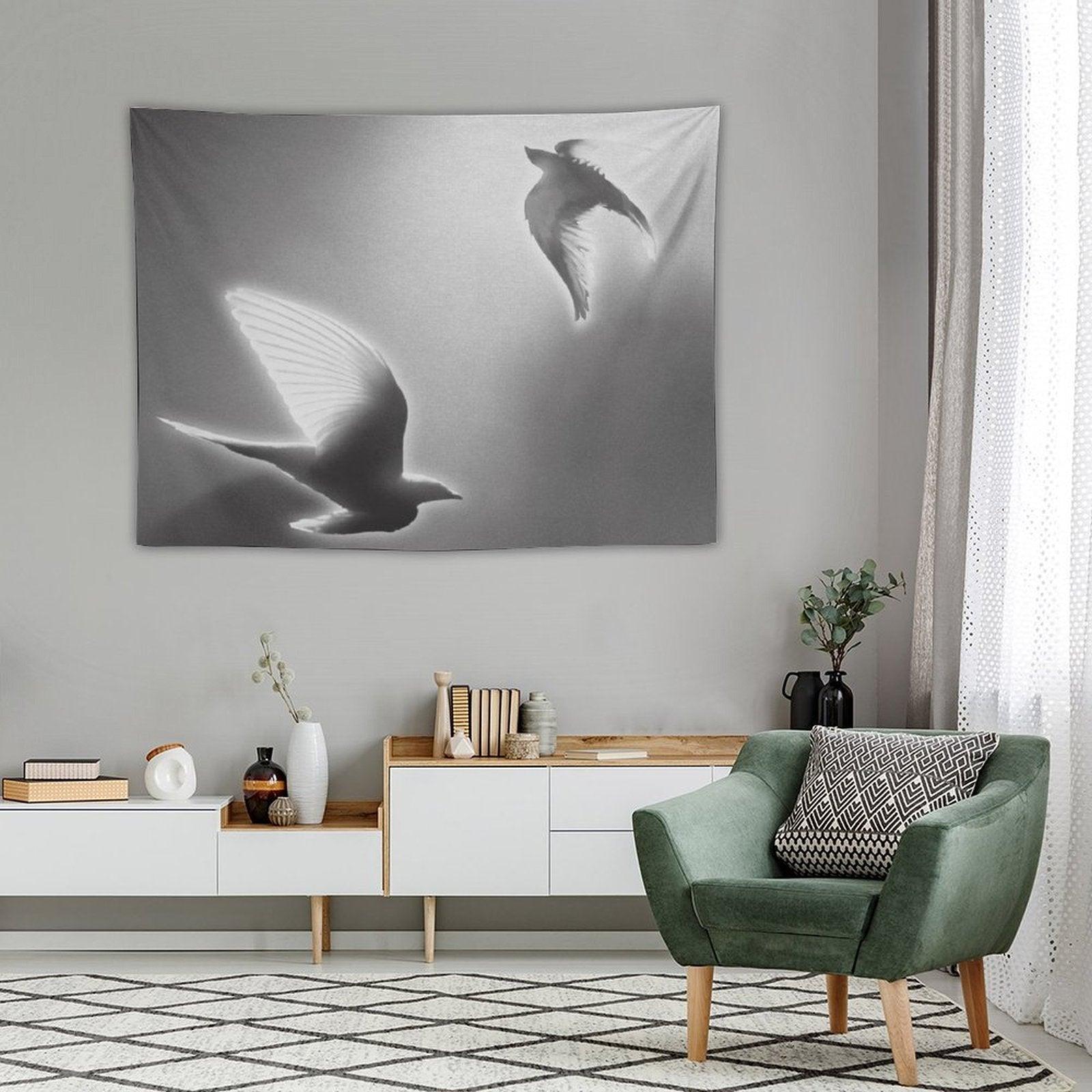 Doves, ‘25 on Blank Canvas Tapestry