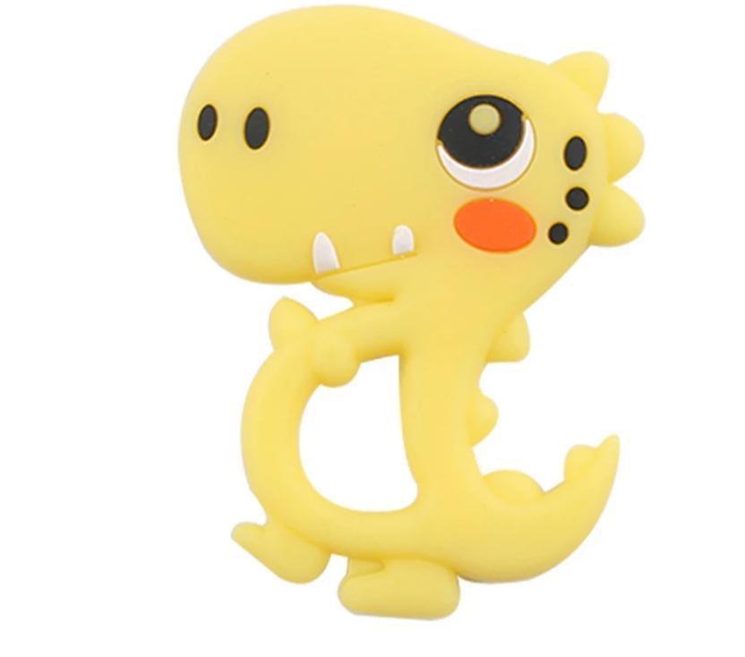 Baby Teether Silicone Rabbit Food Grade Bunny Teether Nursing Teething  Accessories Silicone Animal Teether For Kids and Baby