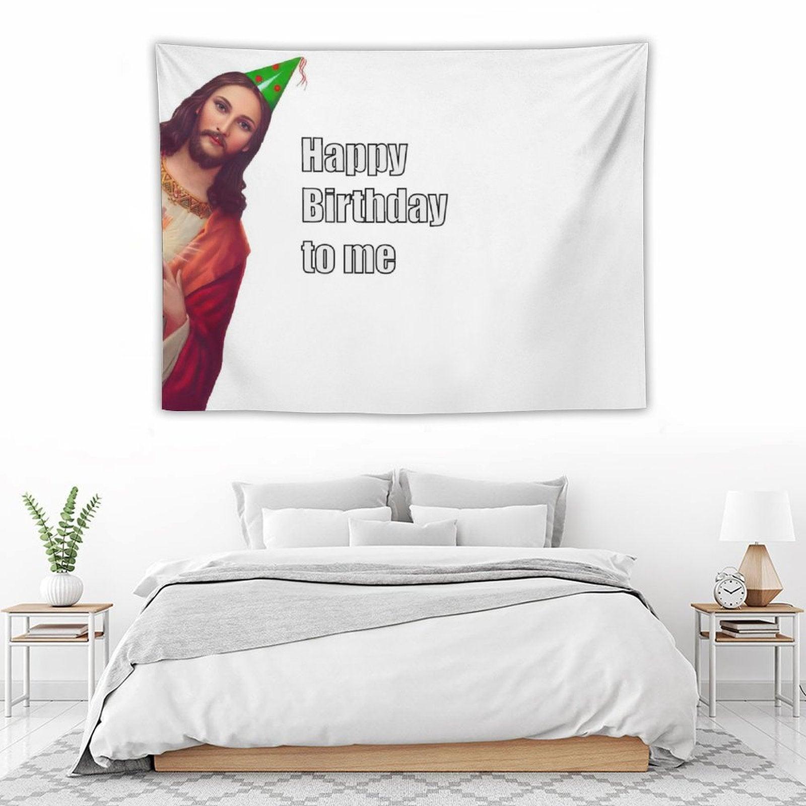 Happy Birthday to Me Tapestry