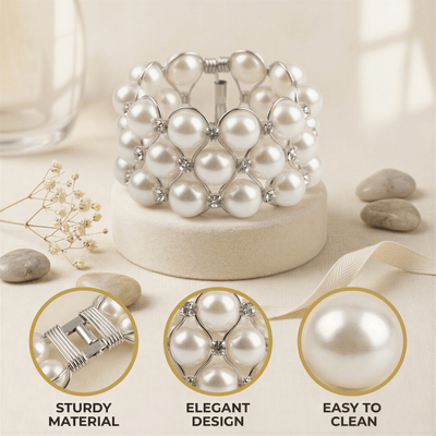 Silver Pearl Napkin Rings – Pearl Majesty