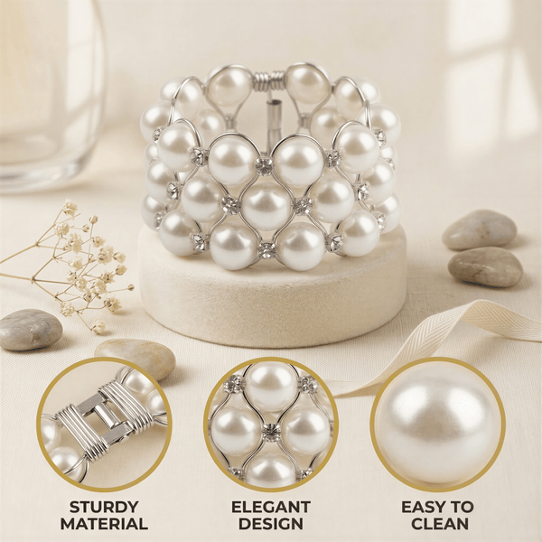 Silver Pearl Napkin Rings – Pearl Majesty