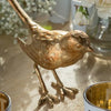 Gold Cast Iron Bird