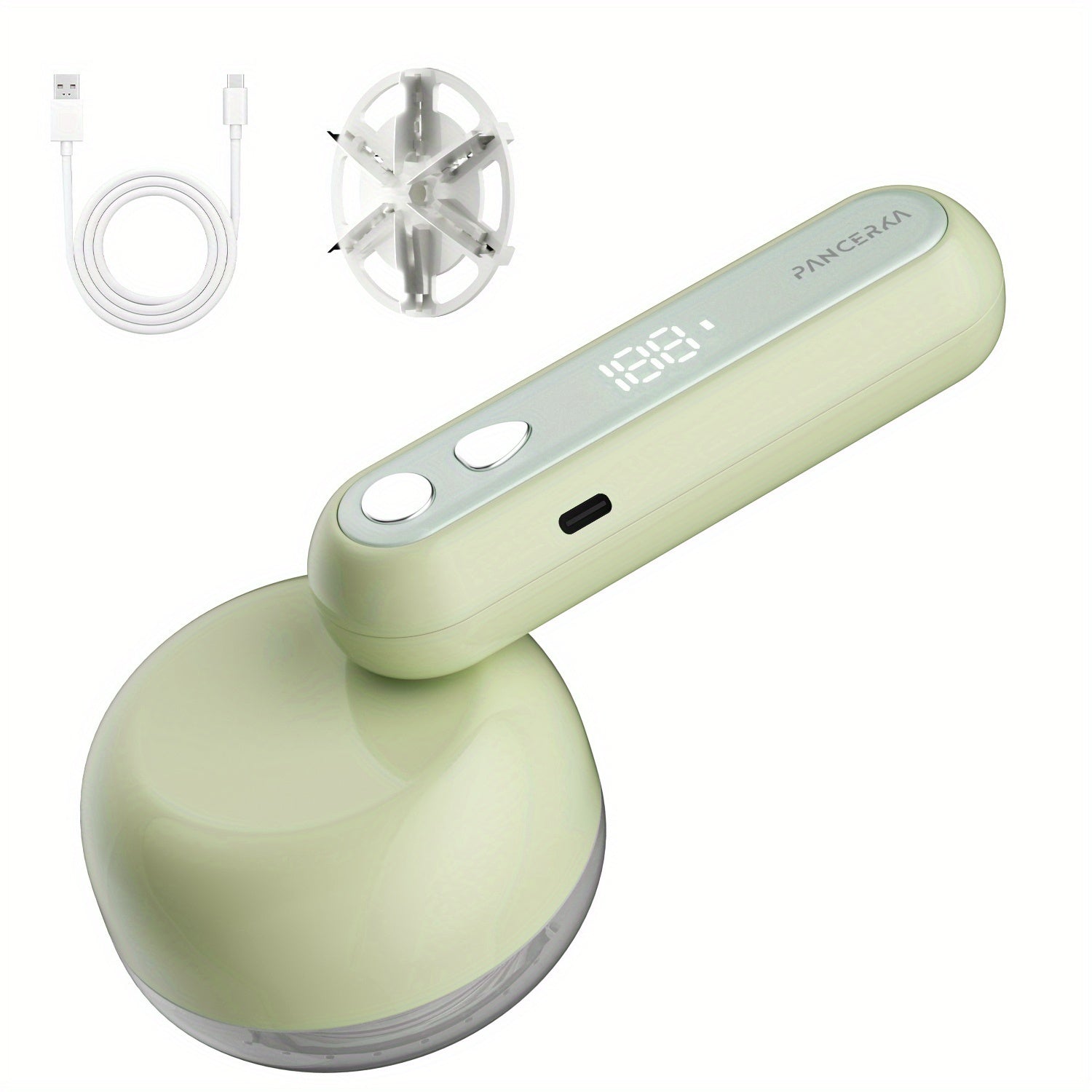 Portable Rechargeable Lint Eraser with Cleaning Brush, Effective Fabric Scraper for Furniture and Carpets, Removes Lint Balls, USB Rechargeable Electric Lint Eraser, Portable Clothing Shaver for Sweaters, Blankets, Carpets an DSers Fulfillment