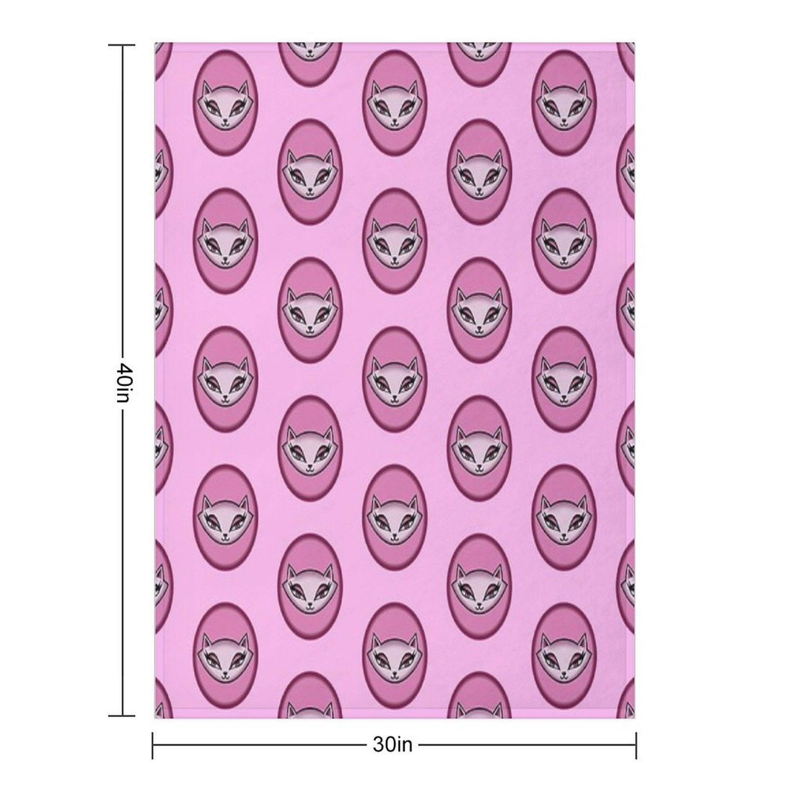 Bratz Jade Kool Kat Symbol V.4 Throw Blanket