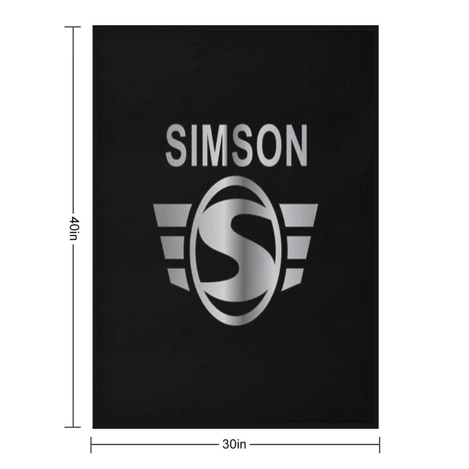 Vintage Simson Throw Blanket