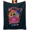 Nanalan Who's That Wonderful Girl - Kids' Show Monster Fun! Wrinkle-free Throw Blanket