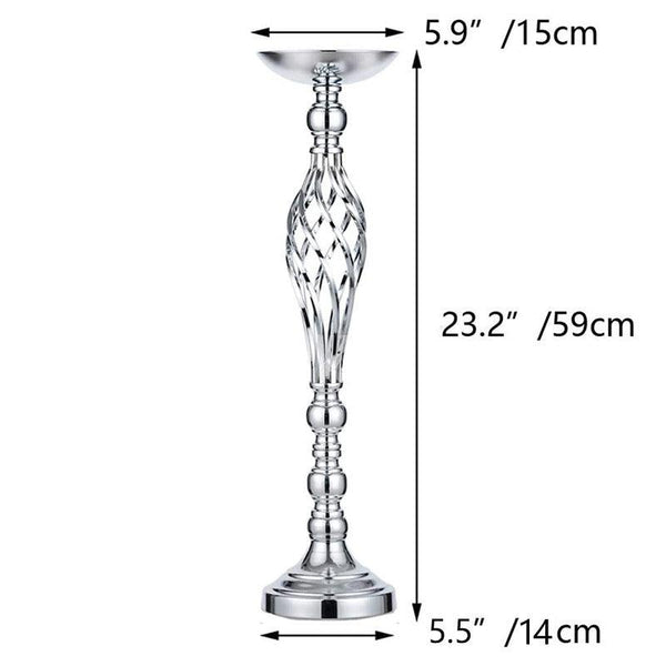 Table Candlesticks Gold Iron