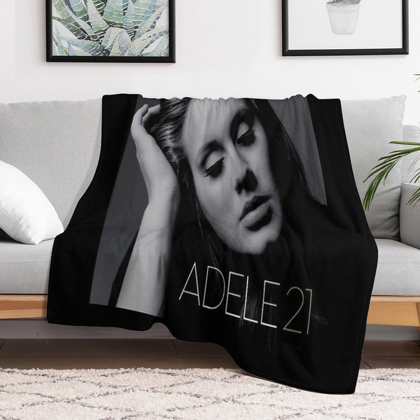 ALBUMS  ADELESINGERS  03 POSTER Machine-washable Throw Blanket