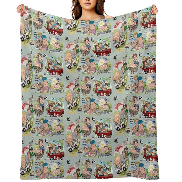 Last of The Summer Wine Mix Throw Blanket