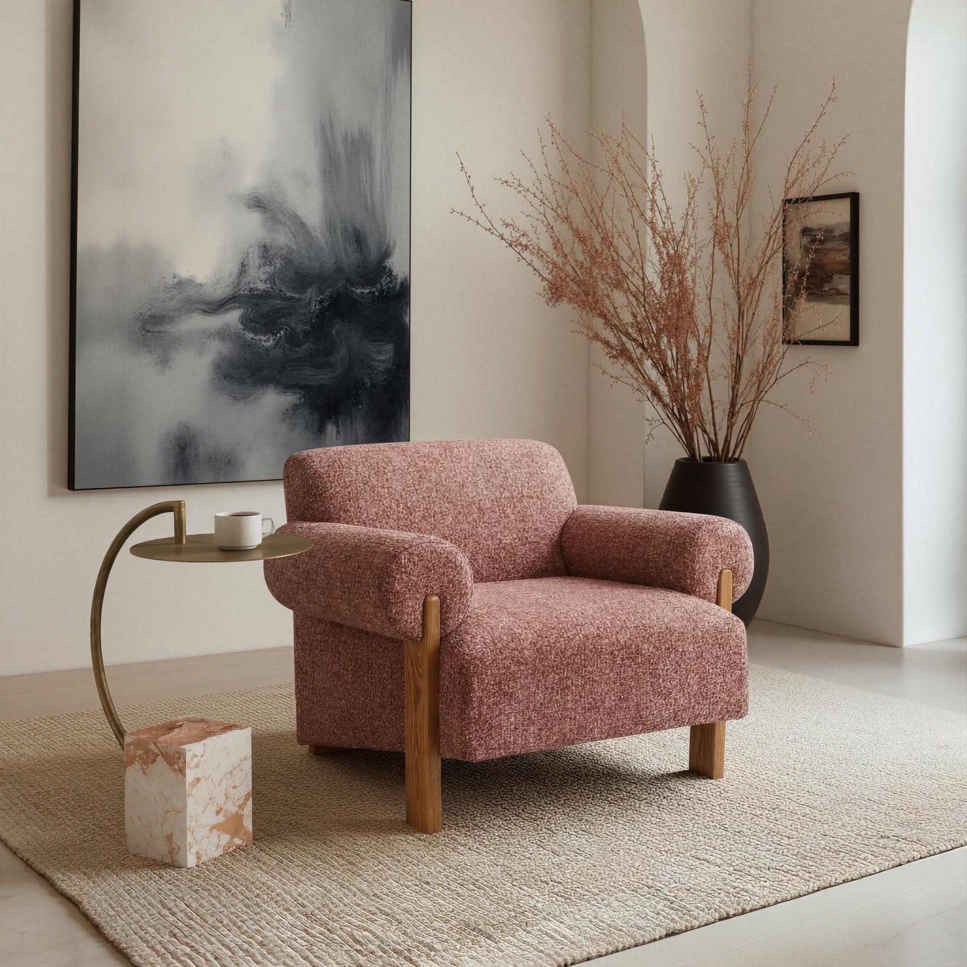 Verity Accent Chair Copper