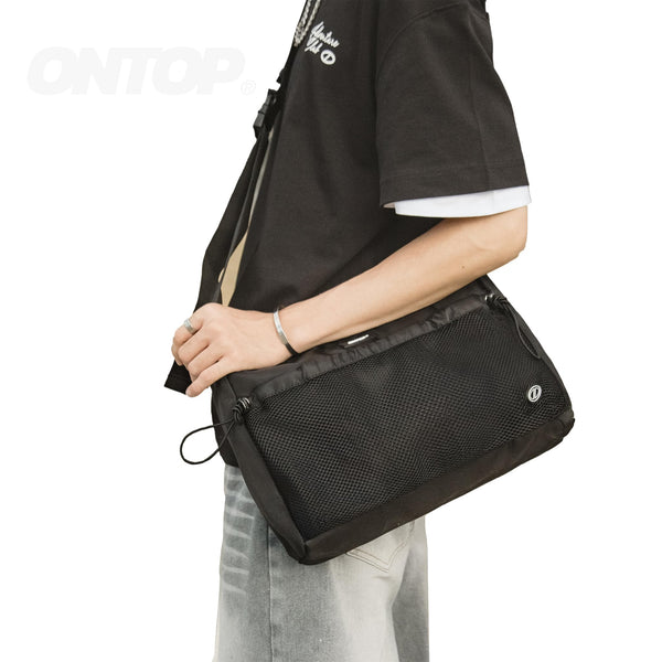 Statement Messenger Crossbody Bag