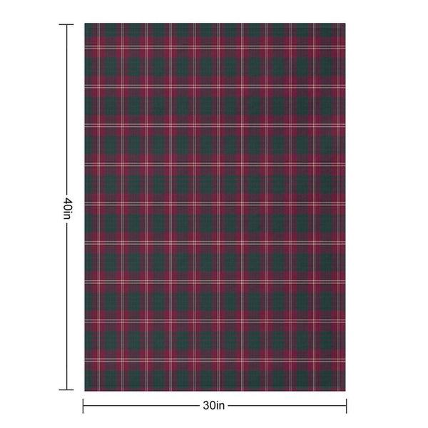 Clan Crawford Tartan Throw Blanket