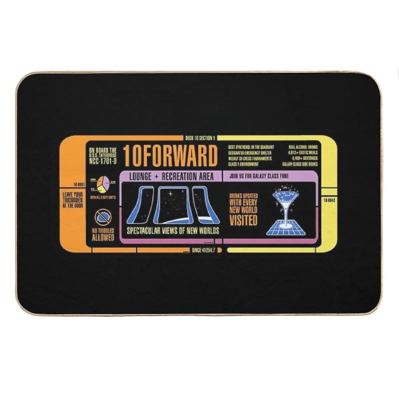 10FORWARD Bath Mat