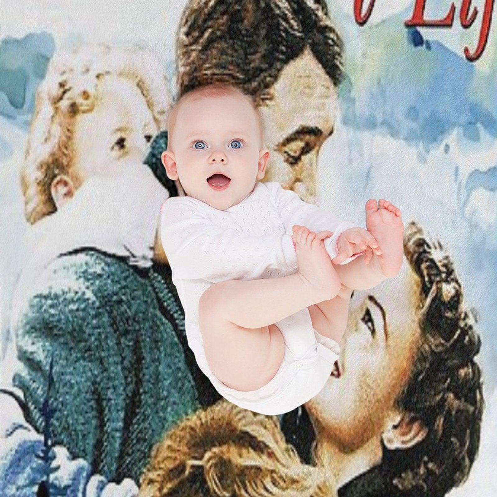 It's A Wonderful Life Scene Throw Blanket