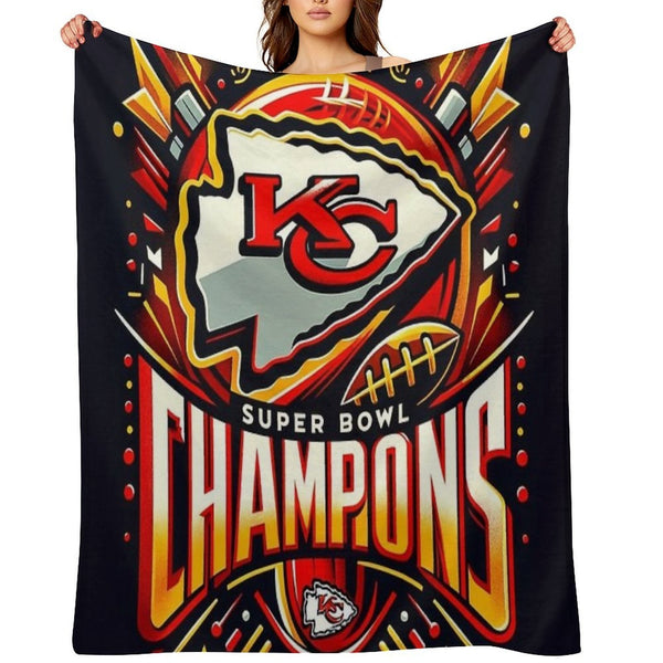 Kansas City Champions Eco-conscious Throw Blanket