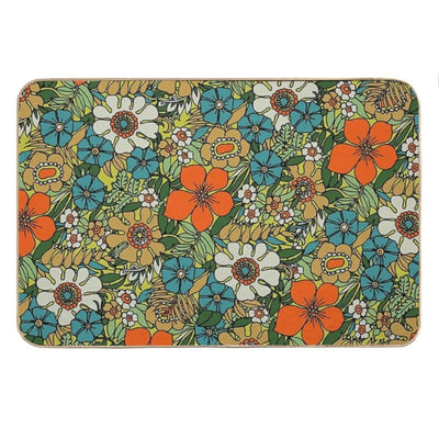 70s Plate Bath Mat