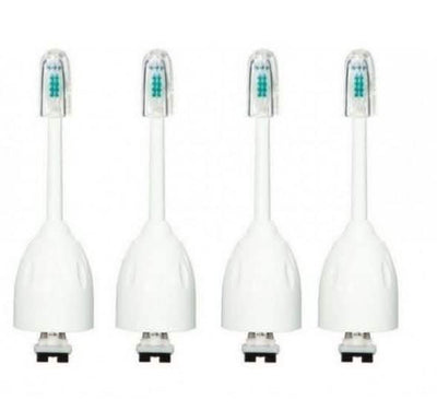 4 or 6-Pack: Replacement e-Series-Compatible Toothbrush Heads