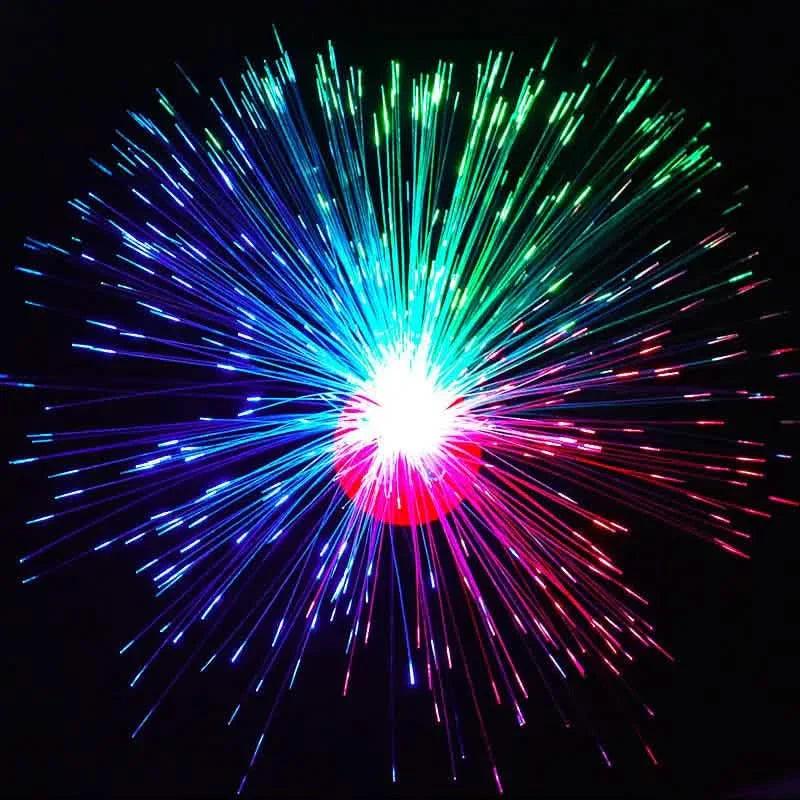 4-Pack: 8 Modes LED Fiber Optic Lights