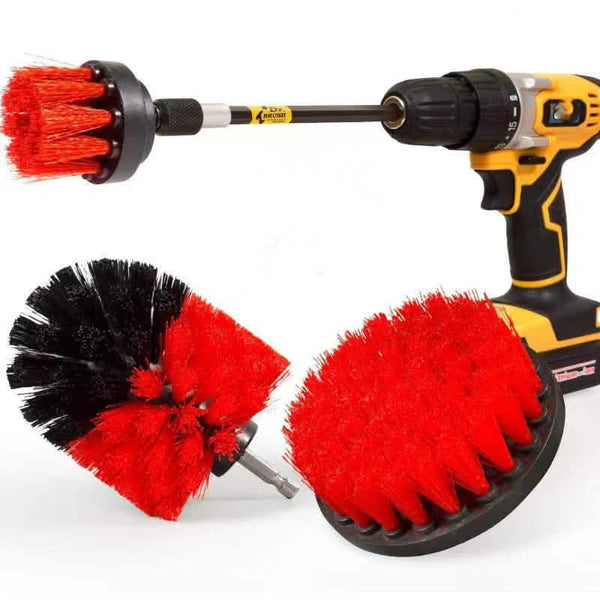 4-Pack: Electric Scrubber Cleaning Brushes
