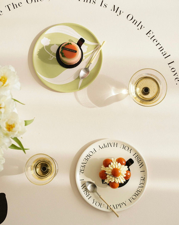 4 - Pack Eclectic Floral Bamboo Fiber Dinnerware Set ( $14.9 / count )