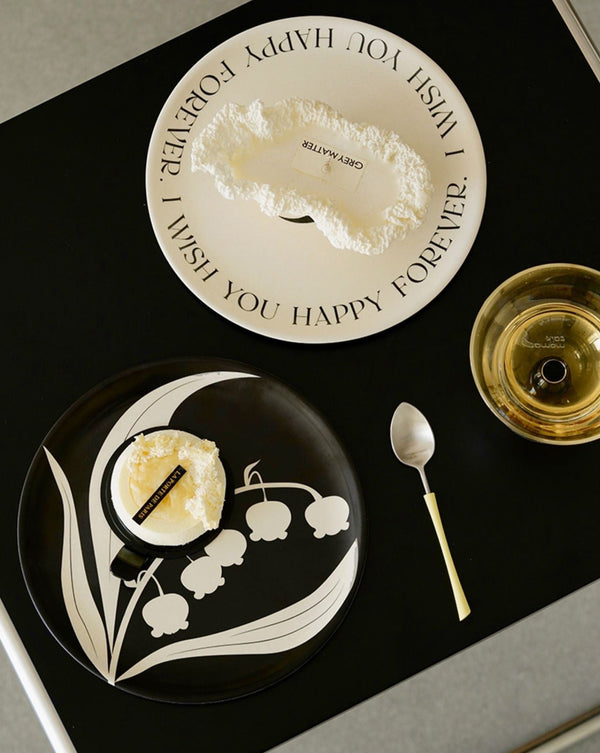 4 - Pack Eclectic Floral Bamboo Fiber Dinnerware Set ( $14.9 / count )