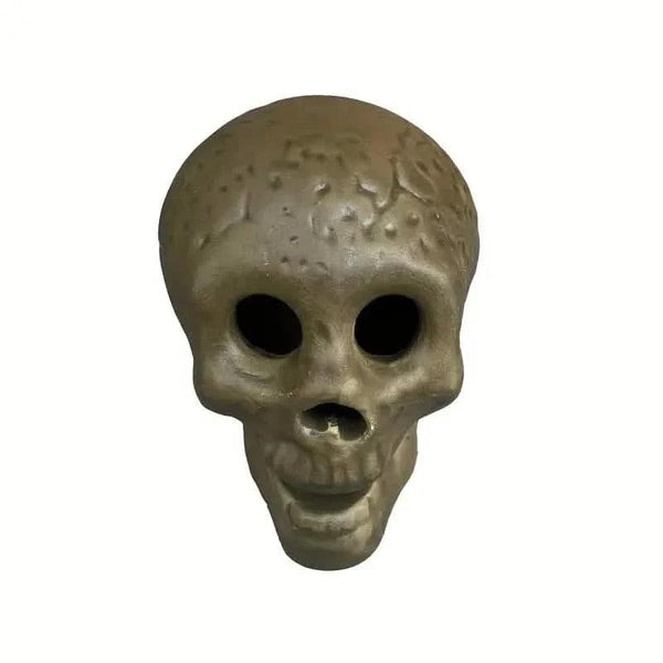 4-Pack: Halloween Fire Pit Skull Ceramic Props