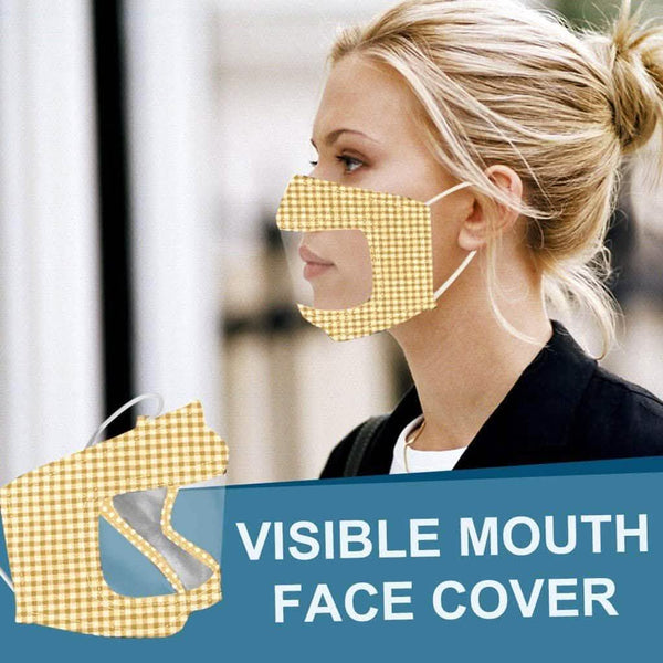 4-Pack: Reusable Anti Dust Unisex Smile Mouth Face Mask