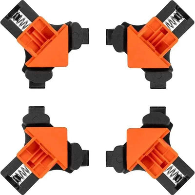 4-Piece Set: Precision 90 Degree Angle Clamps for Woodworking
