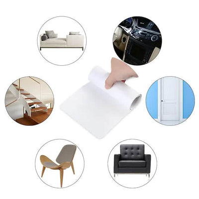 4-Piece: Sofa Cat Scratching Pad Scraper