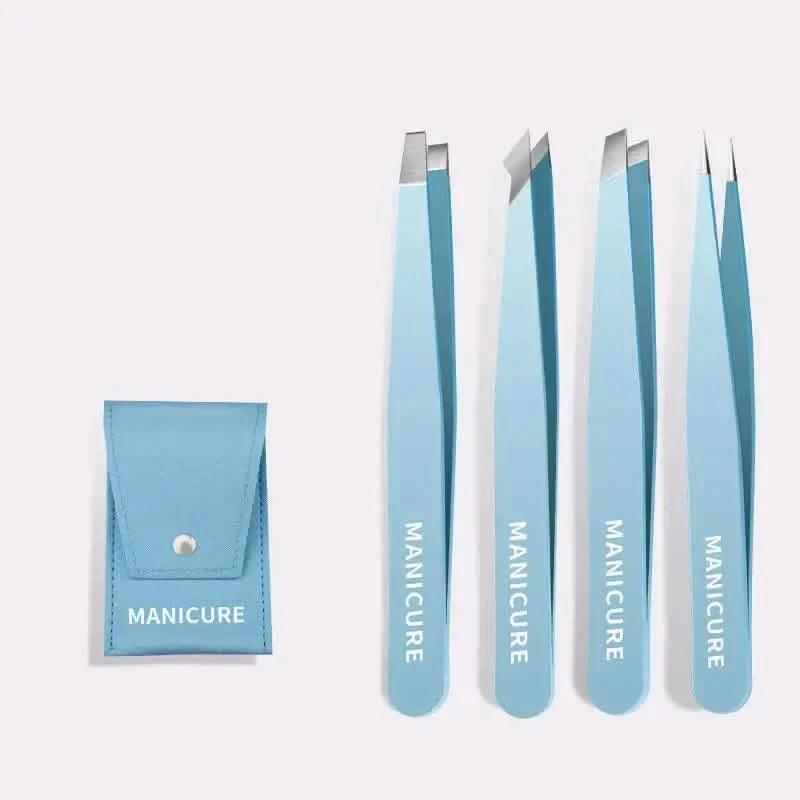 4-Pieces: High-Quality Eyebrow Tweezer