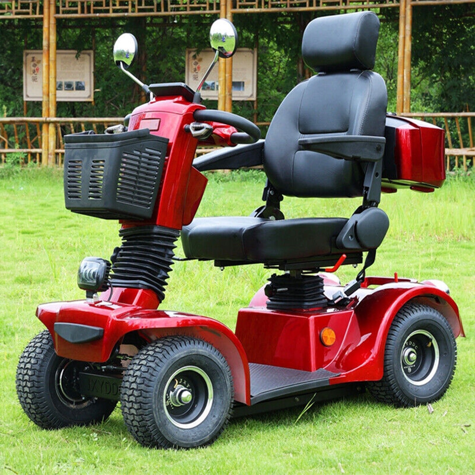 4-Wheel Heavy Duty 48V20AH Electric All-Terrain Mobility Scooter, 500W (SAK93647)