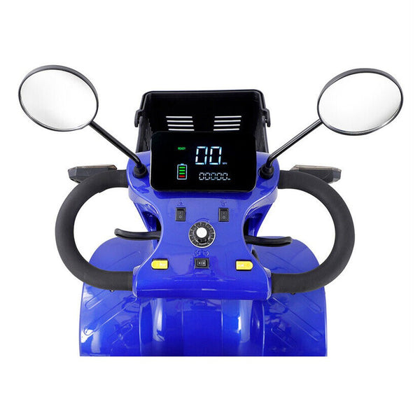 4-Wheel Heavy Duty 48V20AH Electric All-Terrain Mobility Scooter, 500W (SAK93647)