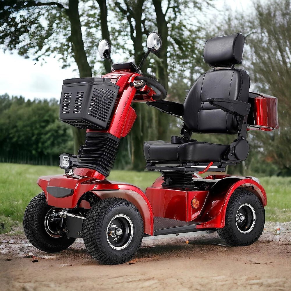 4-Wheel Heavy Duty 48V20AH Electric All-Terrain Mobility Scooter, 500W (SAK93647)