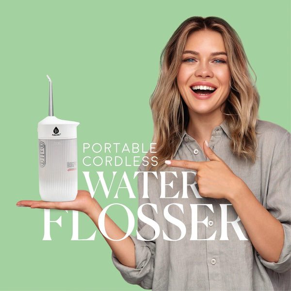 Portable USB Rechargeable Collapsible Water Flosser - Gifts for You 'n Me