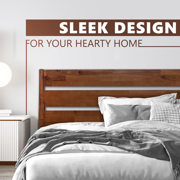 Acacia Emery Solid Wood Bed Frame
