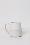 Sonnet Stoneware Coffee Mug - Matte White/ Glossy White - Set of 4