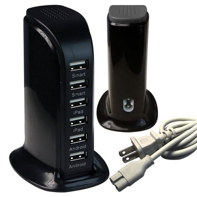 40 Watt 6-Port USB Power Charging Station
