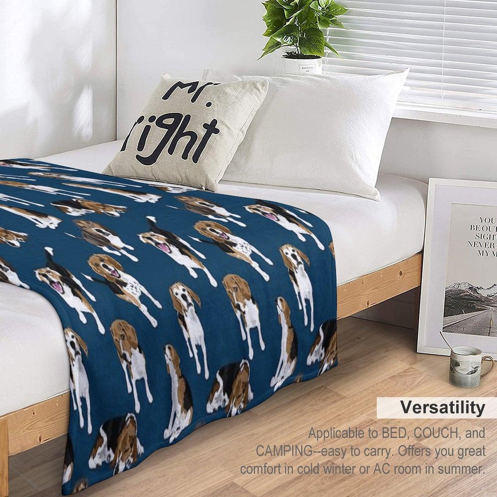 Beagle Throw Blanket