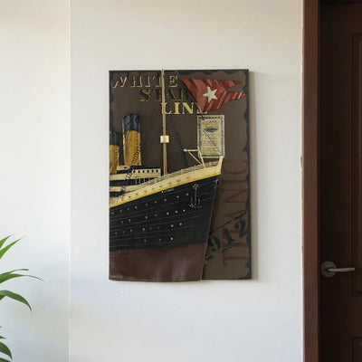 1912 RMS Titanic 3D Front Bow Painting