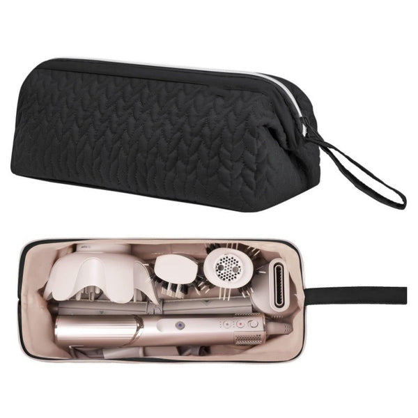Beige Case for Dyson Airwrap & Revlon Tools: Travel Bag & Organizer.