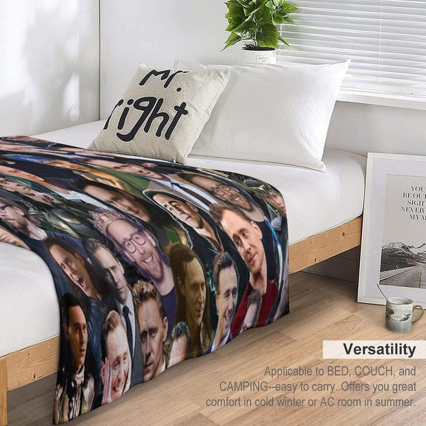 Tom Hiddleston Throw Blanket