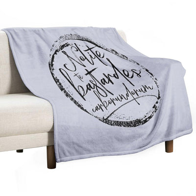 Nolite Te Bastardes Carborundorum Shrink-resistant Throw Blanket