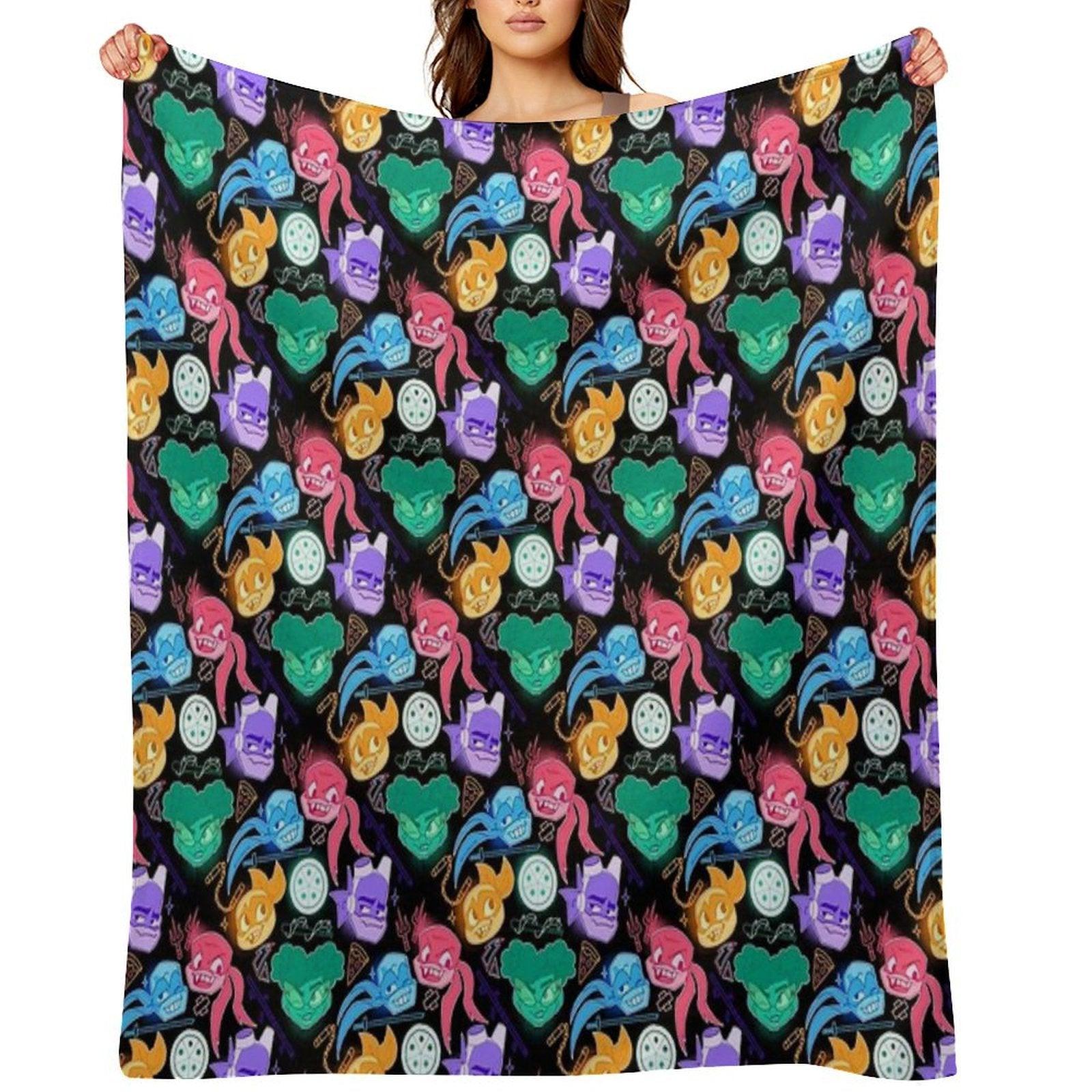 Turtle Power! Throw Blanket