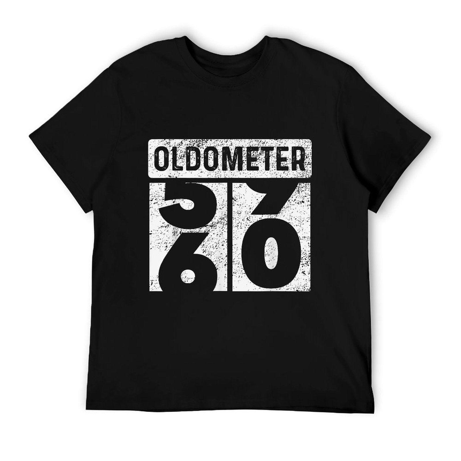 Oldometer Odometer Funny 60th Birthday Gift 60 Yrs Old Joke T-Shirt