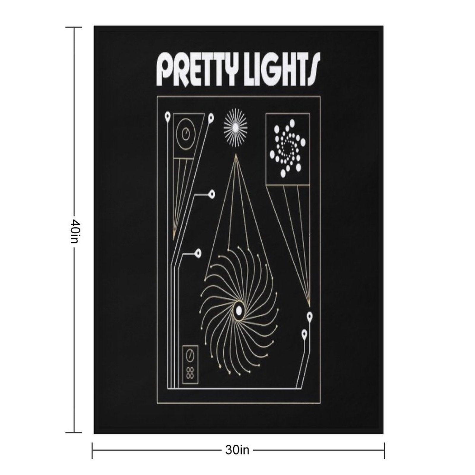 Pretty Lights Merch Throw Blanket