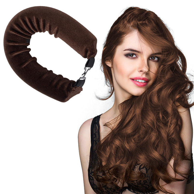 Curling Iron for Women, Lazy Hair Curler, Simple European and American Style Big Wave Sleeping Hair Styler