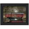 Warm Summers Eve 3 Black Framed Print Wall Art