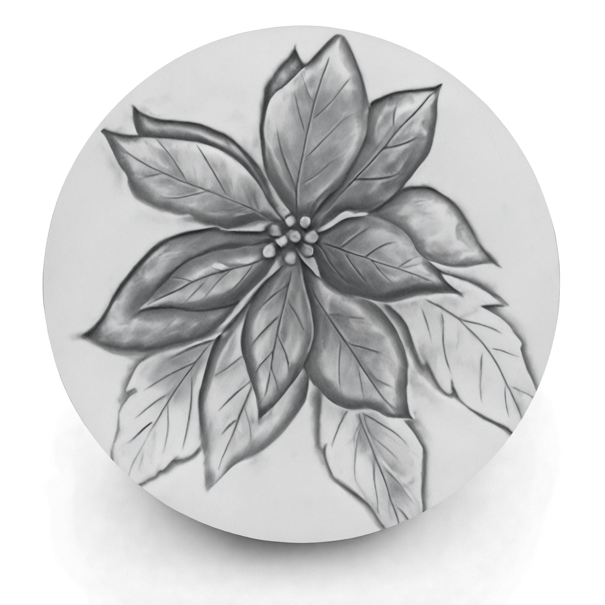 Poinsettia Drink Coasters
