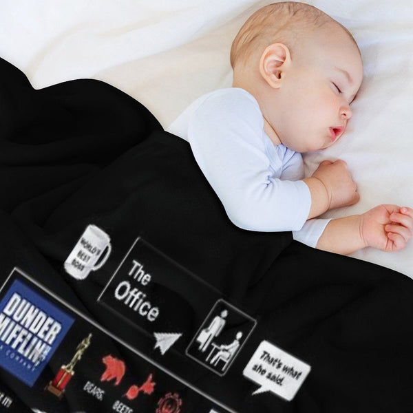 The Office US Montage Gift-ready Throw Blanket