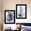 Set Of Two Ocean 2 Black Framed Print Wall Art